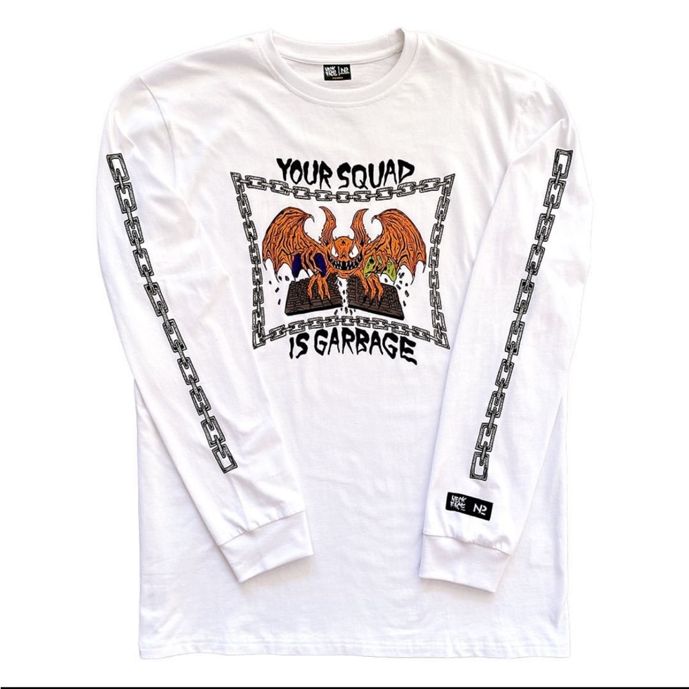Neckface x Project N2 Squad Long Sleeve Shirt NWT